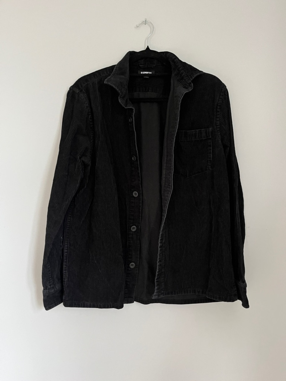 Express Men's (unisex)  corduroy black size medium